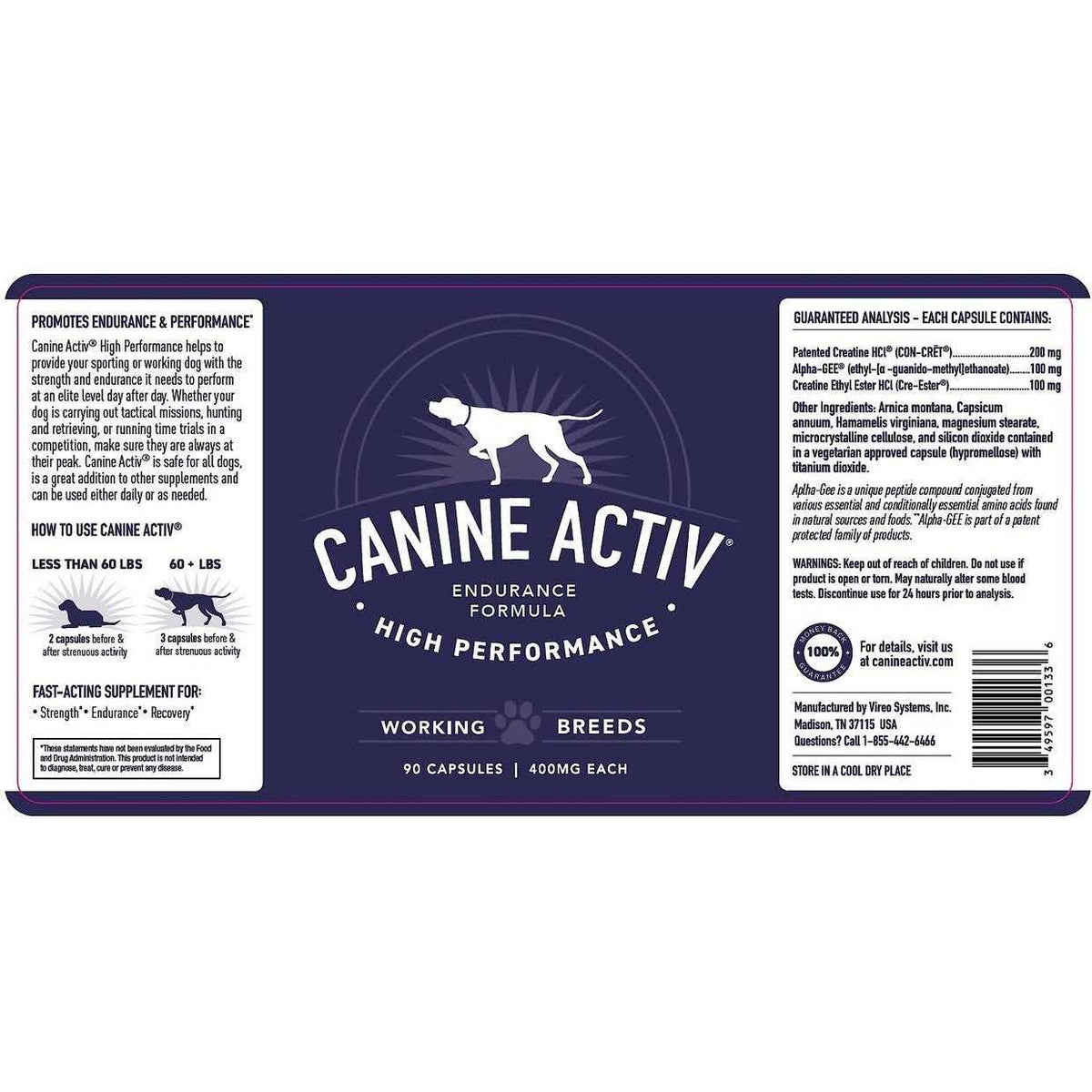 Canine Activ High Performance T31295