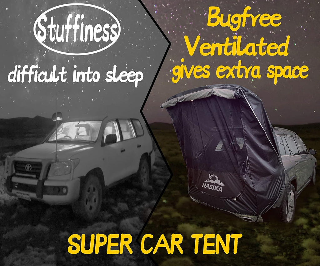 Waterproof Tailgate Shade Awning Tent J2984