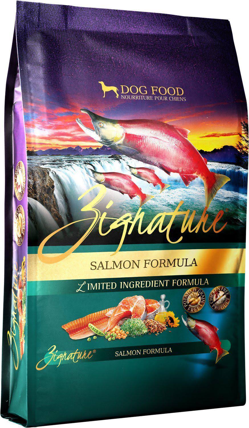 Limited Ingredient Salmon Formula Dry Dog Food 27-lb V90903