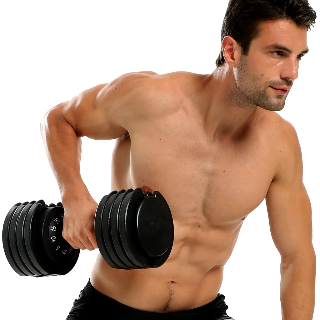 5-25lb Adjustable Dumbbell Black K9385