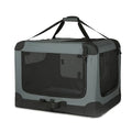 Tan Soft-Sided Folding Dog Travel Crate Kennel U510353