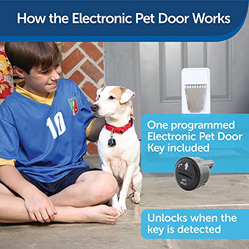 Automatic Dog Door with Sensor Collar Key Z26511
