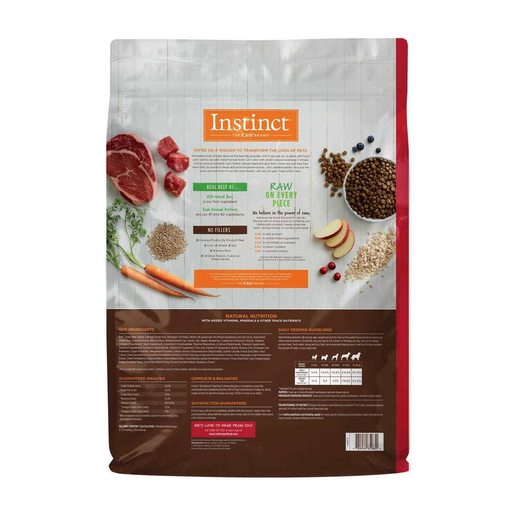 Beef & Barley Recipe Dry Dog Food P38463