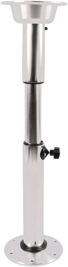 Adjustable Height Table Pedestal Stand Base with Polished Stainless Handle I639521