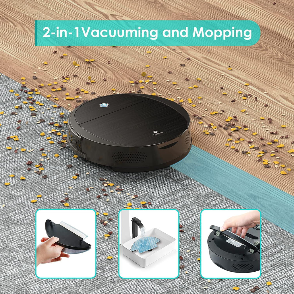 Robot Vacuum, 2200Pa Suction, Self-Charging, Tangle Free A595592