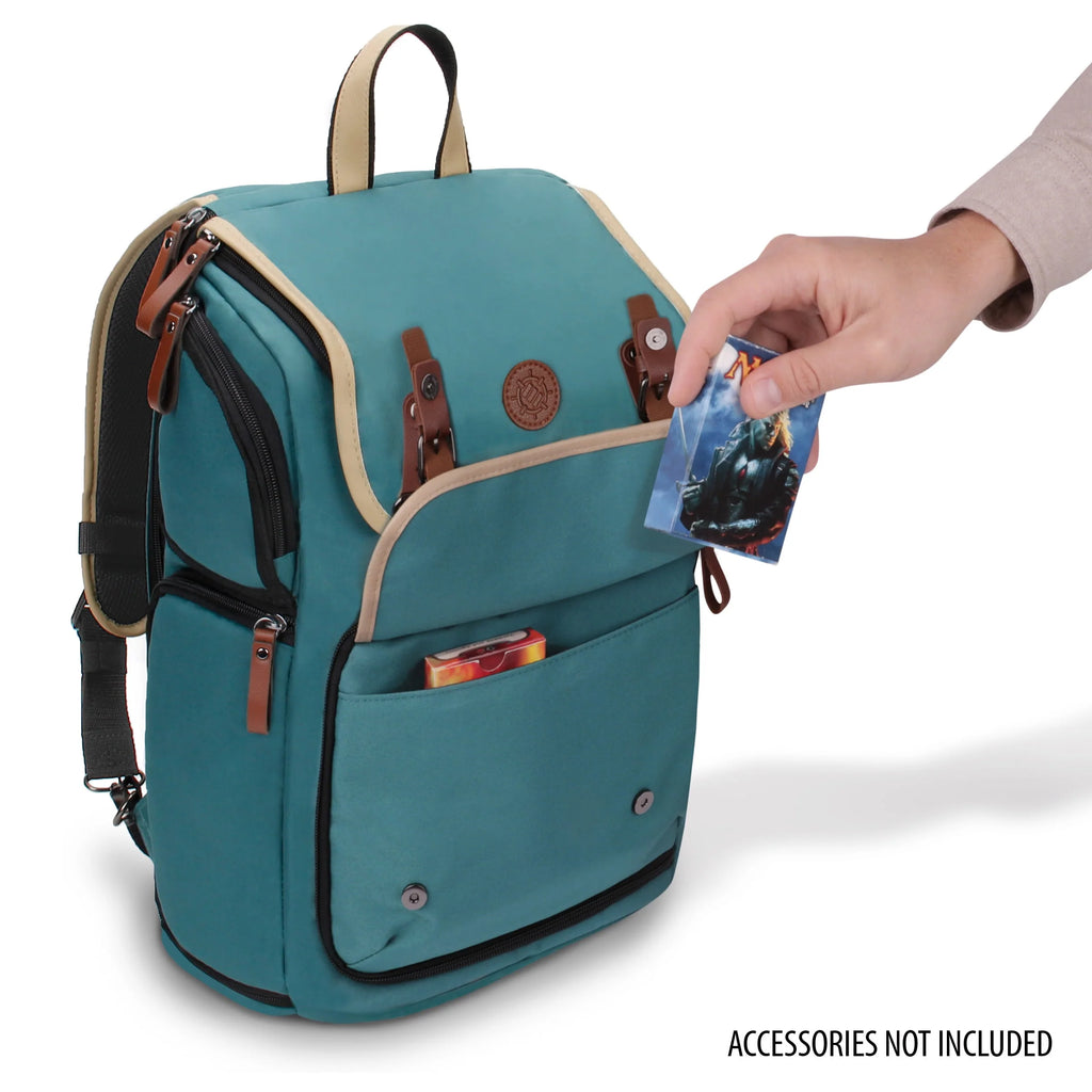 Full-Size Trading Card Storage Box Backpack B2569