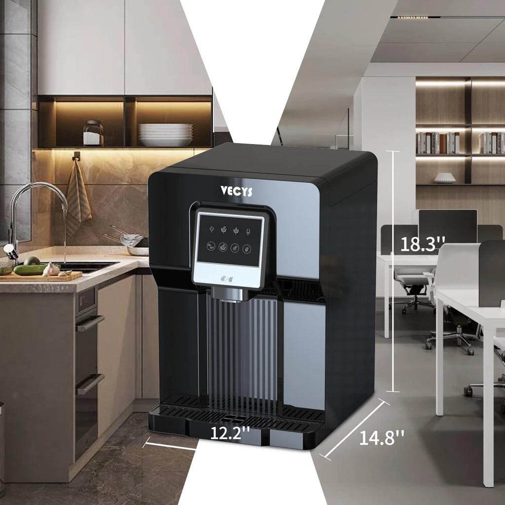 Water Cooler Dispenser with Built-in Ice Maker V8187