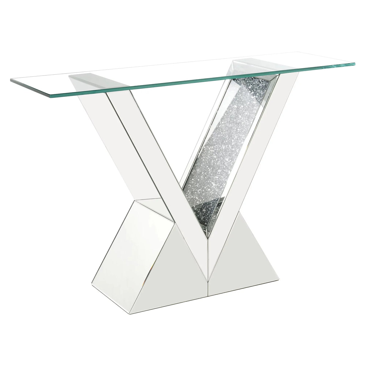 Rectangular Mirrored Console Table H9188