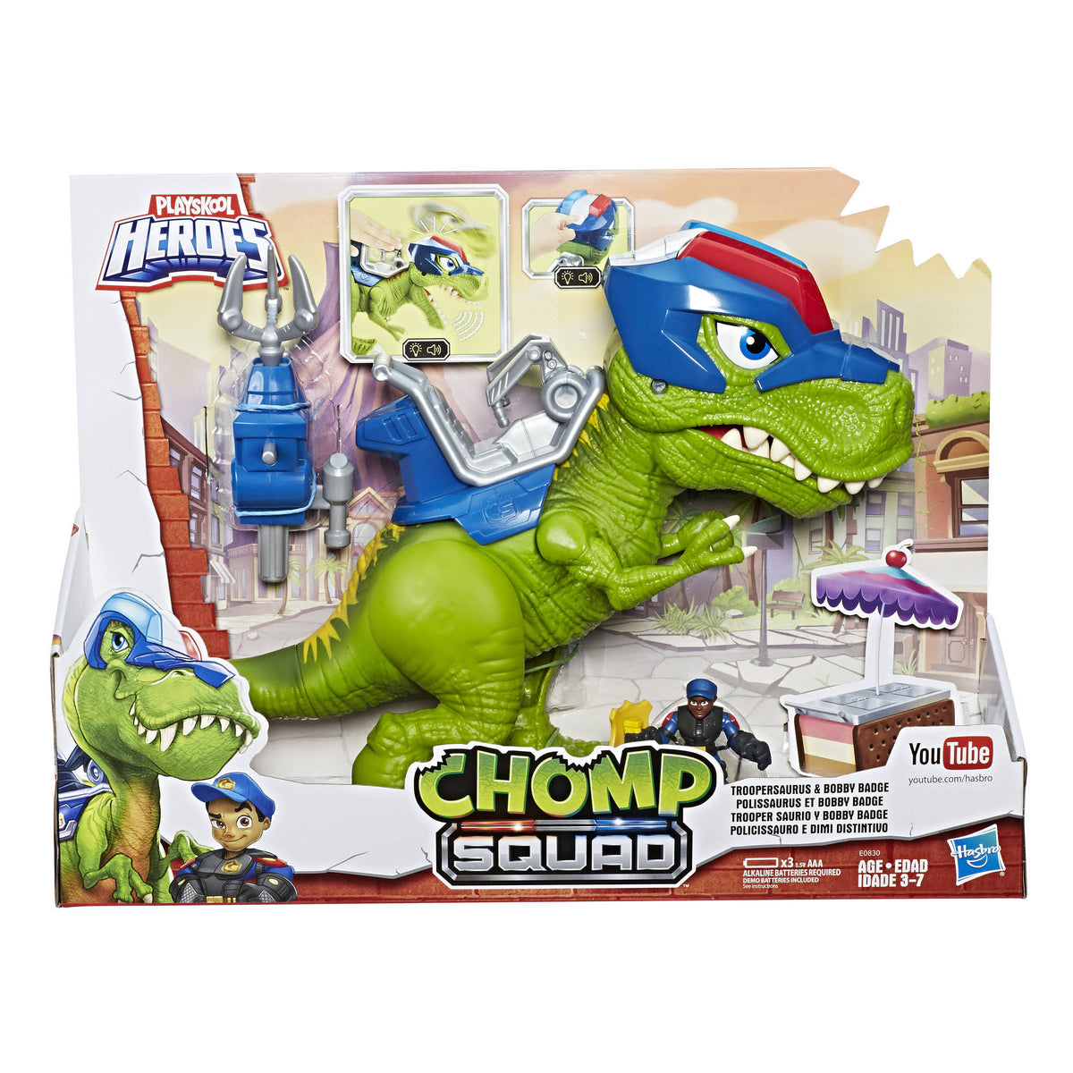 Troopersaurus and Bobby Badge A287