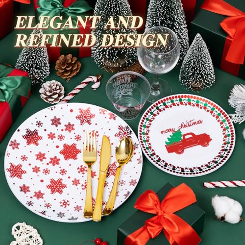 350 Piece Silver Plastic Dinnerware Set for 50 Guests K58161