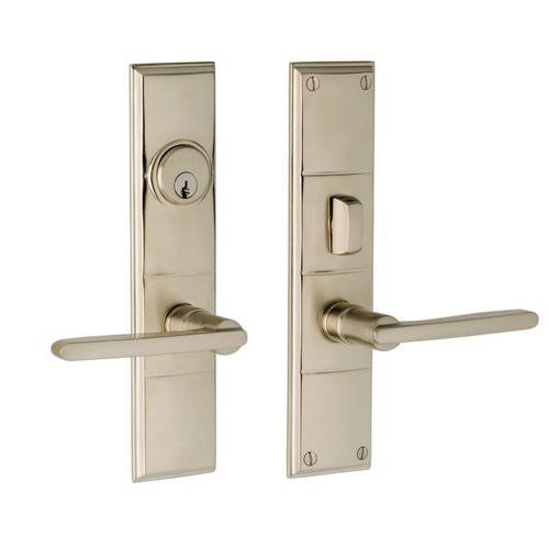 Satin Black Dummy Handleset Trim Set S7307