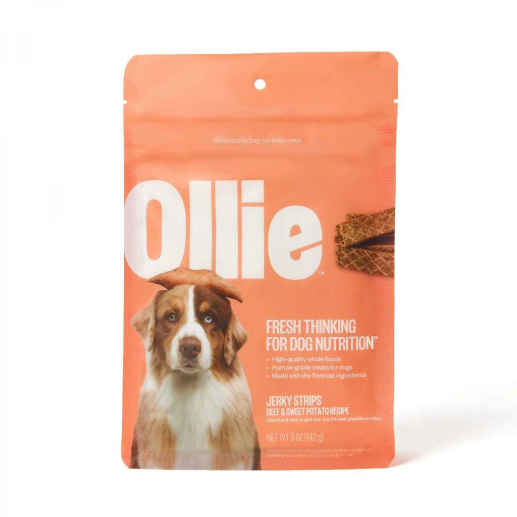 Beef & Sweet Potato Jerky Strips Dog Treats L418