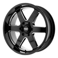 Black Milled 17x8.5 Wheel W287