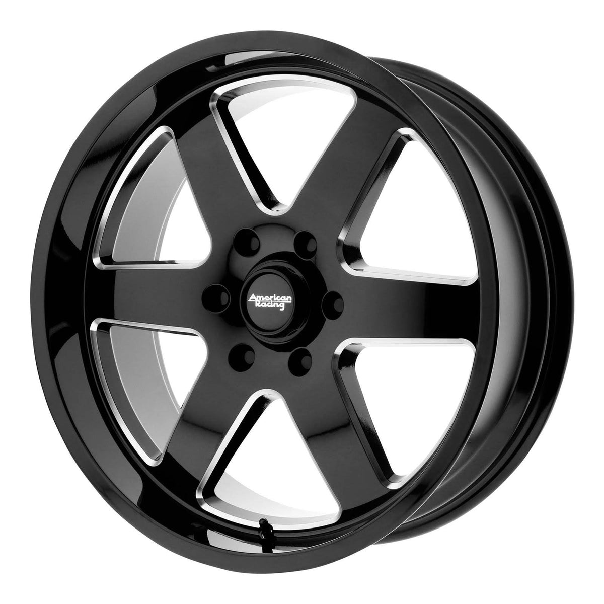 Black Milled 17x8.5 Wheel W287