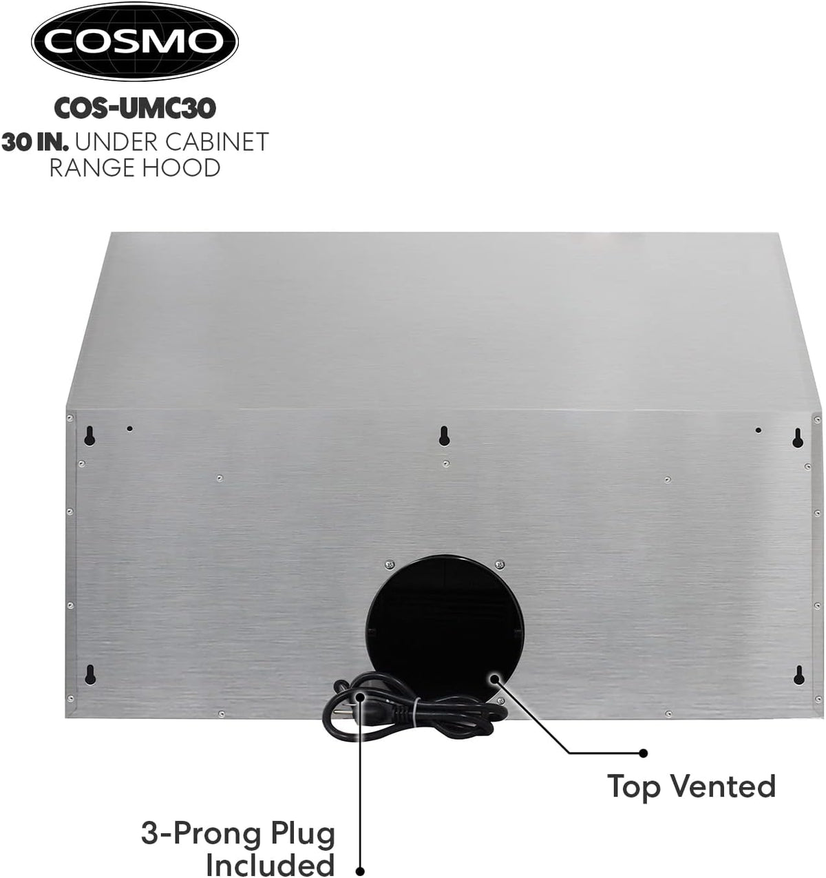 30 in. Under Cabinet Stainless Steel Range Hood F136425