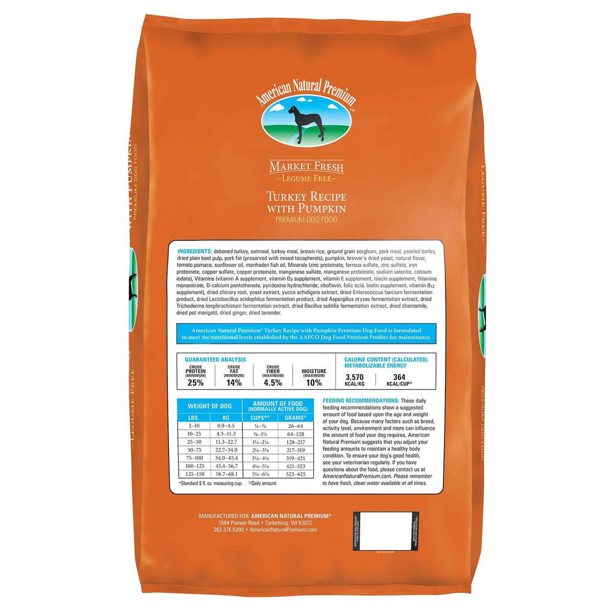 Turkey with Pumpkin Recipe Dog Food G71986
