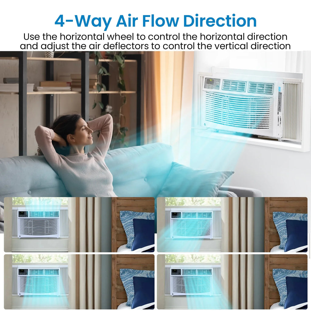 5000 BTU Window Air Conditioner with Mechanical Controls H1265