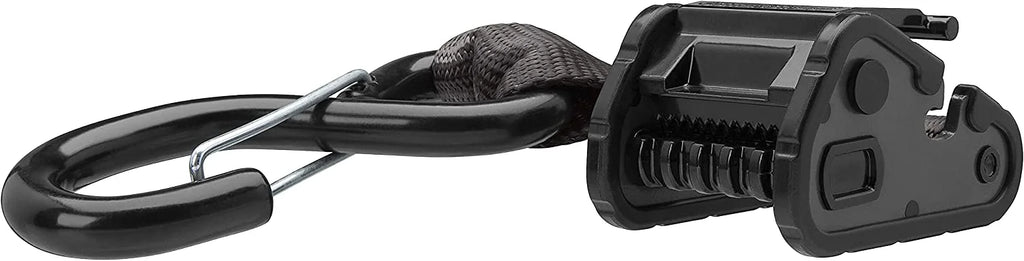 Cambuckle Tie Down, 1.5in x 8ft, 2100lb, Gray, 2 Pack R218