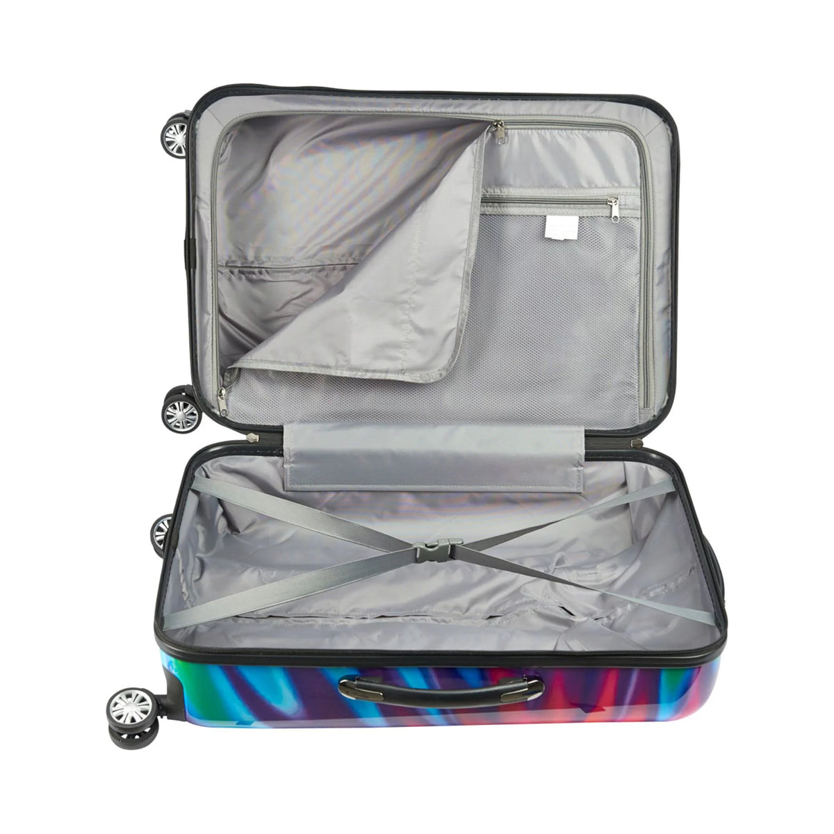 Tie-dye 28 Inch Expandable Spinner Rolling Luggage ABS Hard Case E6271