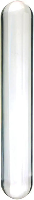 Transparent Smooth Crystal Glass Double Ended Dildo Anal Plug C4773