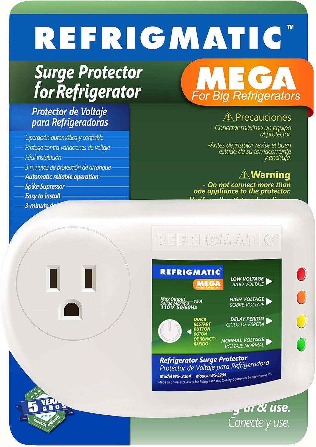 Electronic Voltage & Surge Protector F439