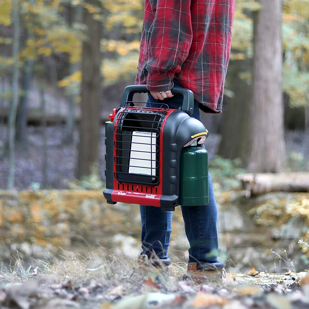 Red-Black Portable Propane Radiant Heater C344
