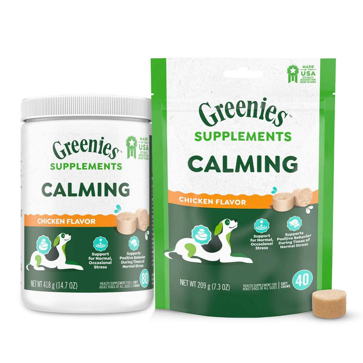 Calming Chews for Dogs Chicken Flavor A99963