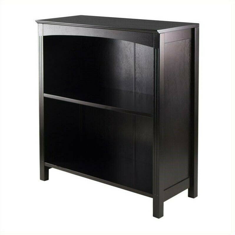 3-Tier Espresso Storage Shelf Bookcase O676221