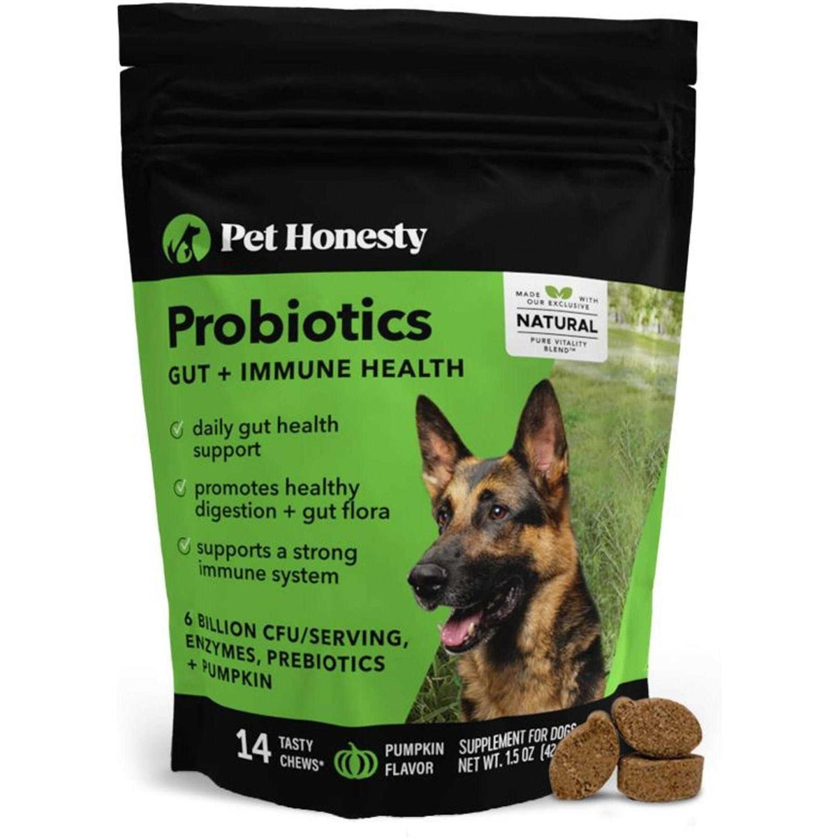 Pumpkin Flavored Soft Chews Digestive Supplement for Dogs H163603