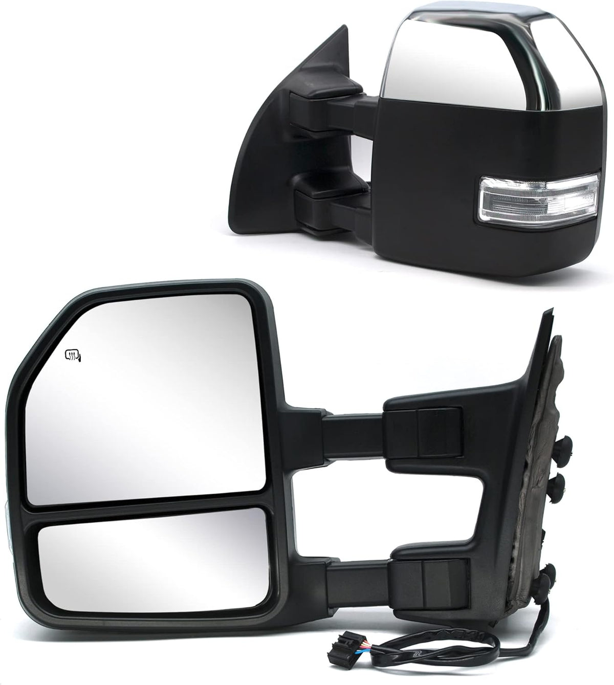 Black Power Heated Towing Mirror X92411