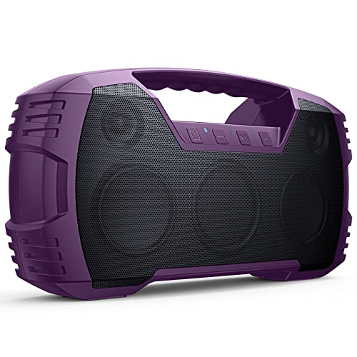IPX7 Waterproof 40W Portable Bluetooth Speaker with Subwoofer K7412