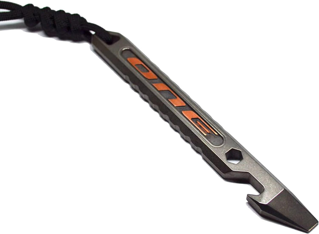 Titanium EDC Pry Bar Multi Tool with Bottle Opener M43761
