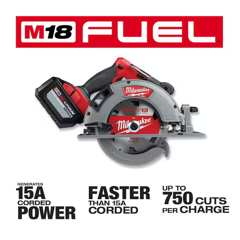 18V Lithium-Ion Brushless Cordless 7-1/4 in. Circular Saw Kit R2536
