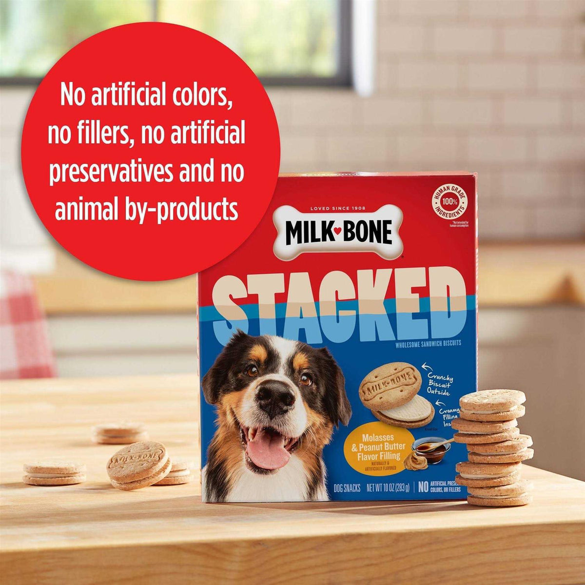 Molasses & Peanut Butter Dog Treats T891