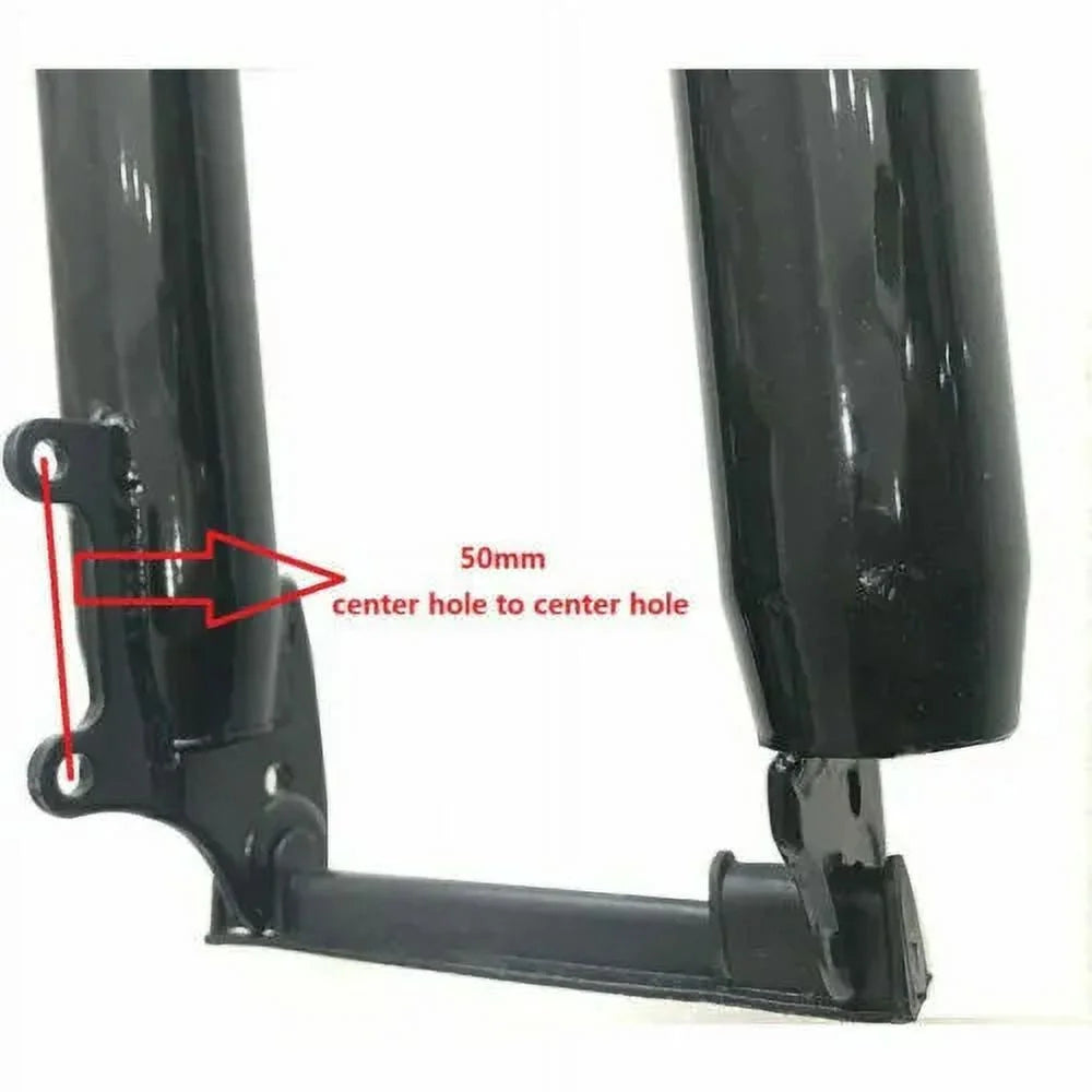 Black Triple Tree Suspension Fork with CNC Handle Bar and Headset P48913
