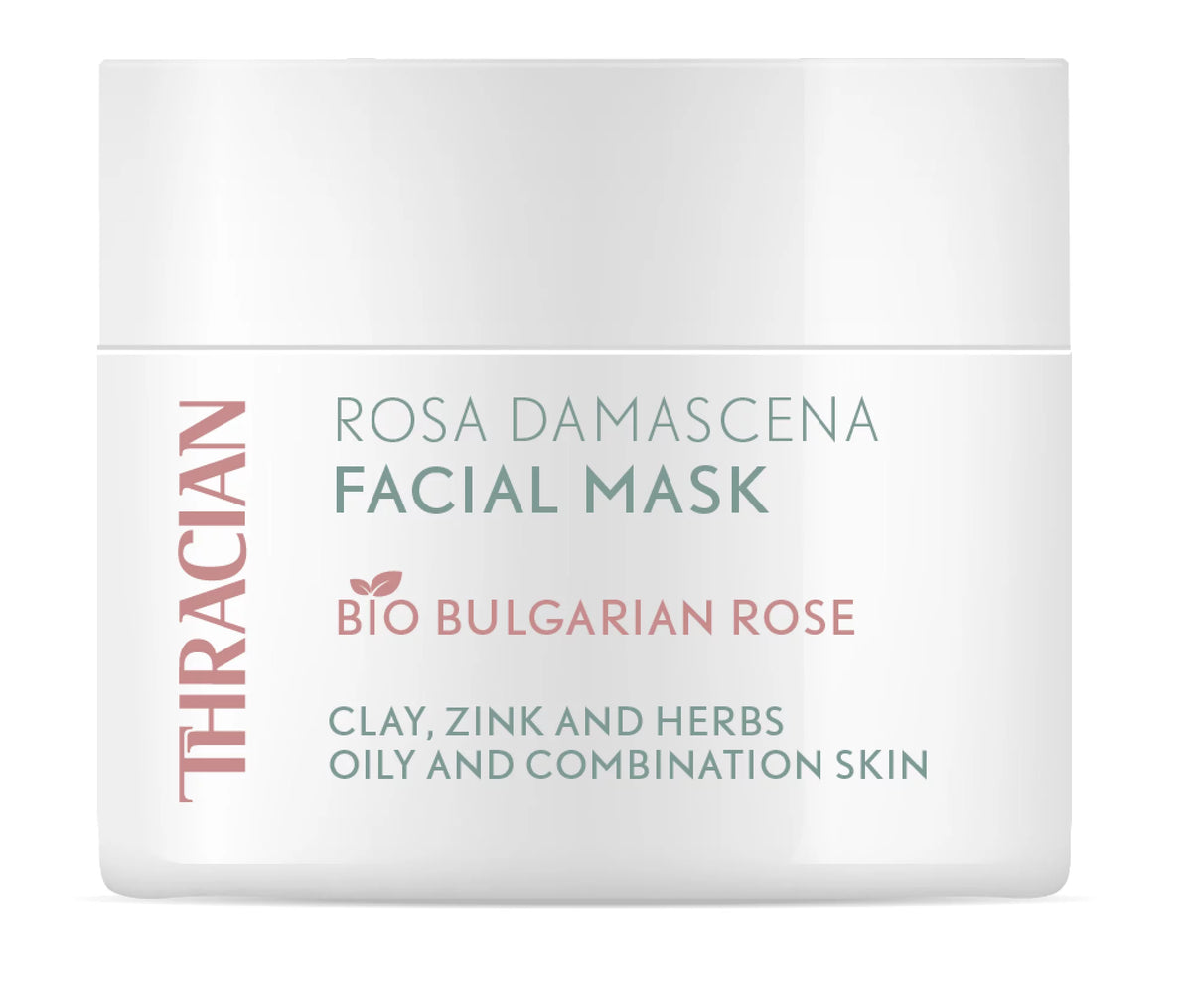Natural Gentle Cleansing Clay Mask with Zinc, 100 ml V233