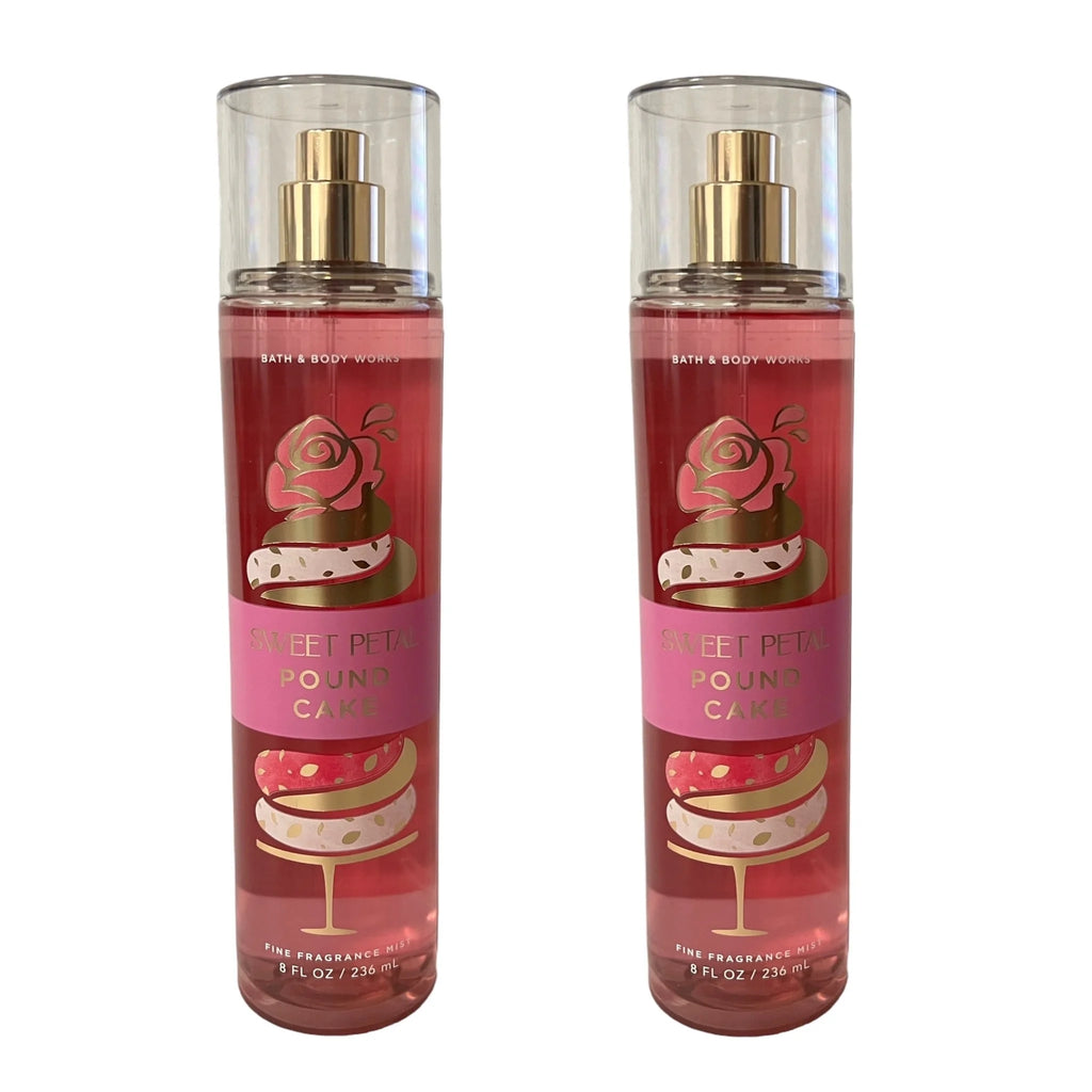Sweet Petal Pound Cake Fragrance Mist Set 8 fl oz M50822