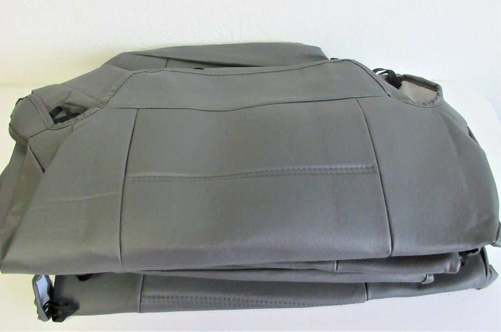 Gray PU Leather Seat Covers for SUV and Pick Up Trucks A972407