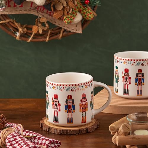 Ceramic Mug Set of 4, 16oz H605