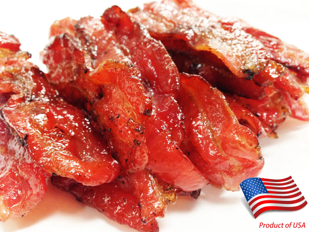 Fire-Grilled Bacon Jerky Original Flavor 8 oz S4273