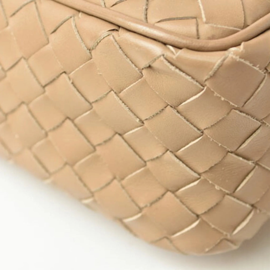 Camel Leather Shoulder Bag Y993
