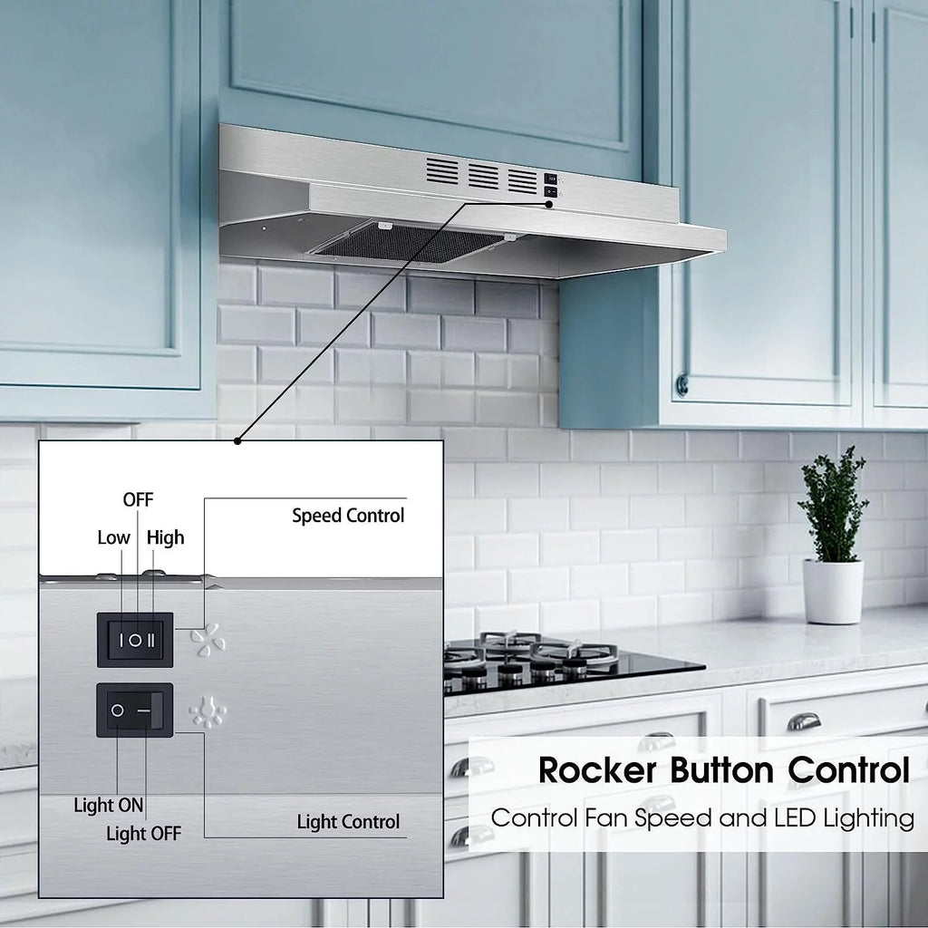 30 inch Under Cabinet Stainless Steel Range Hood E226
