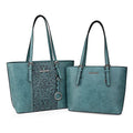 Large Embossed Tote Bag and Handbags Set 2Pcs M420