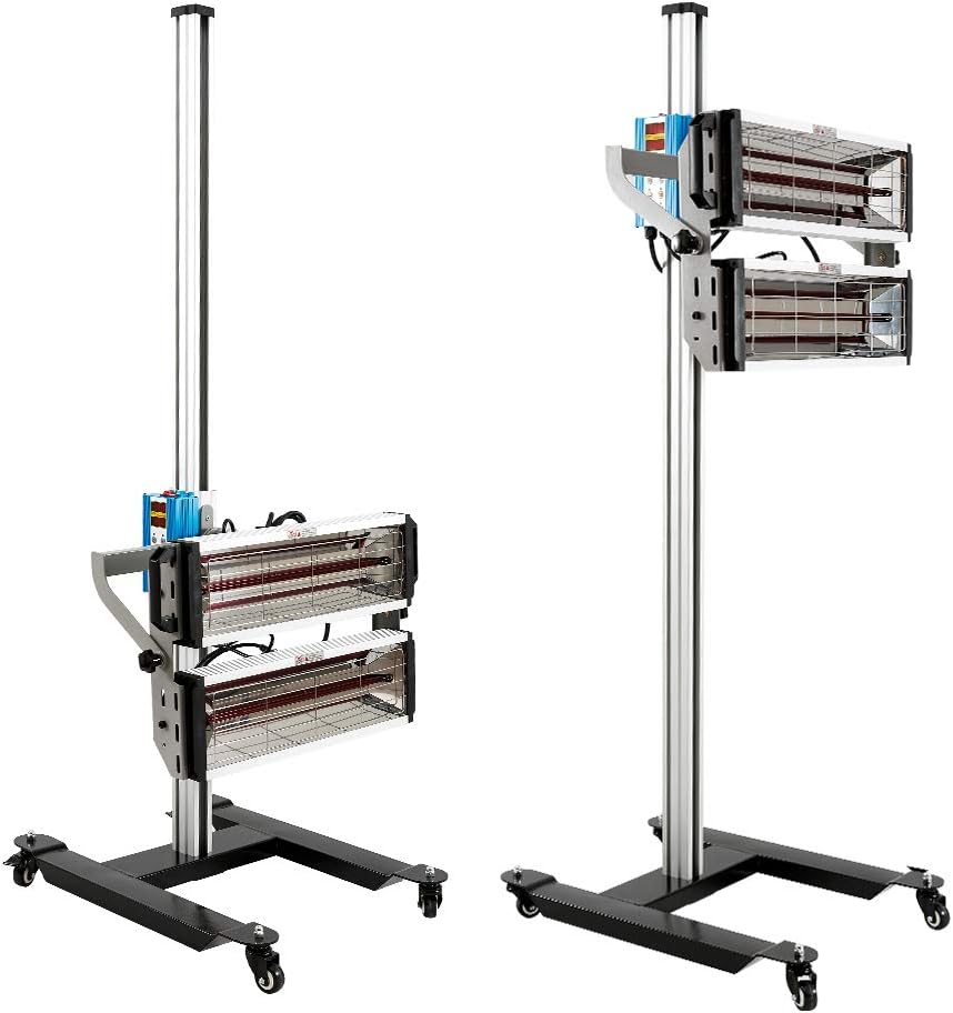 2000W Infrared Paint Curing Lamp with Stand H299