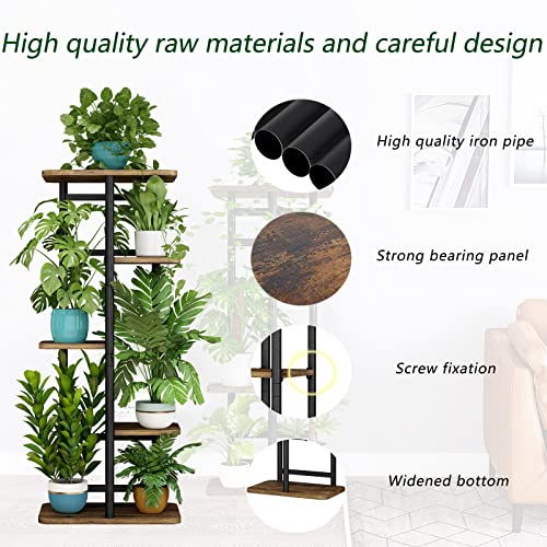 Black 5 Tier Plant Stand P228429