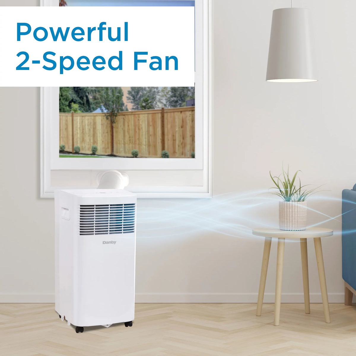 5000 BTU White Portable AC Z130526