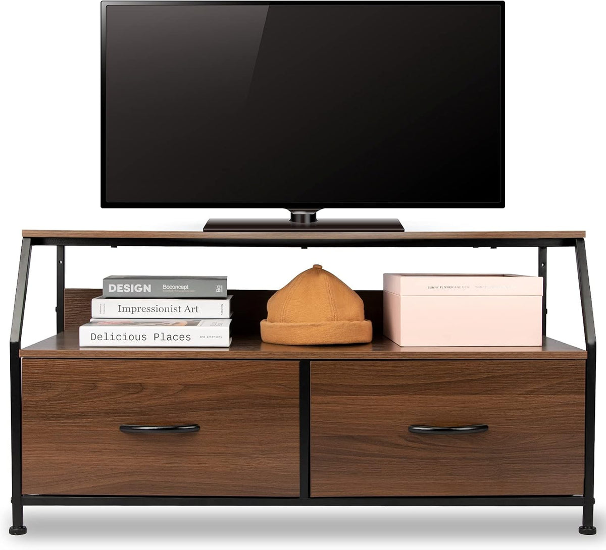 8 Drawer Dresser with Fabric Bins I78099