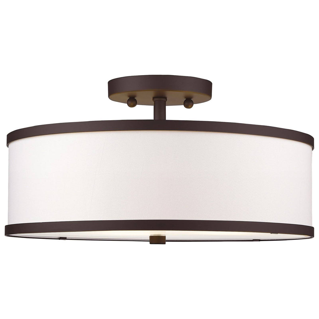 Bronze 3 Light Ceiling Mount I7465