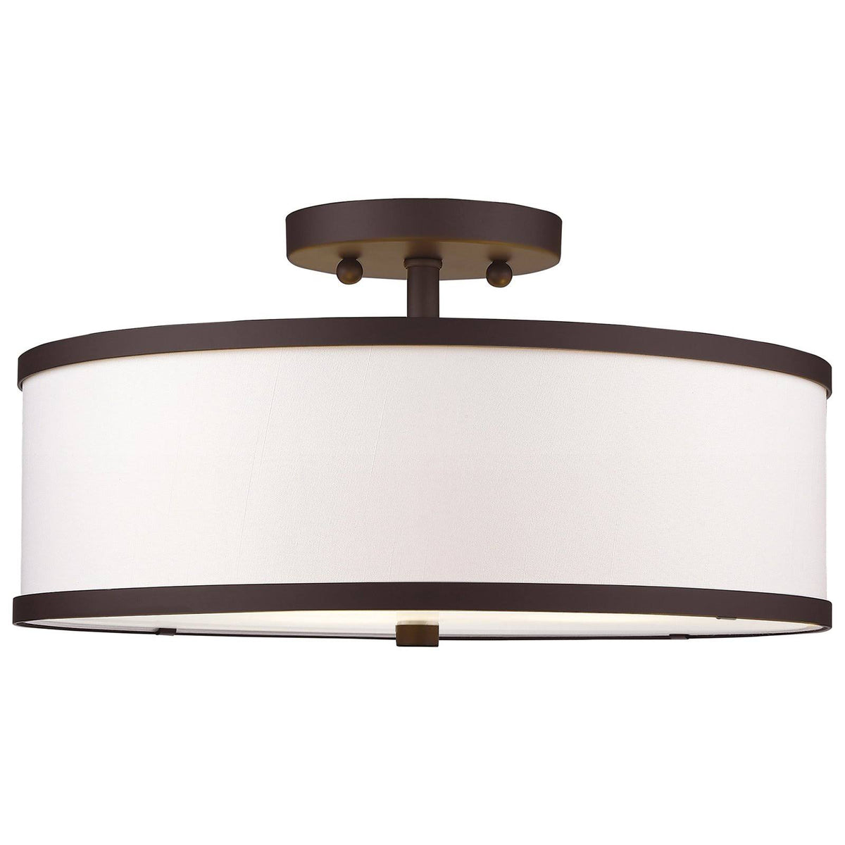 Bronze 3 Light Ceiling Mount I7465