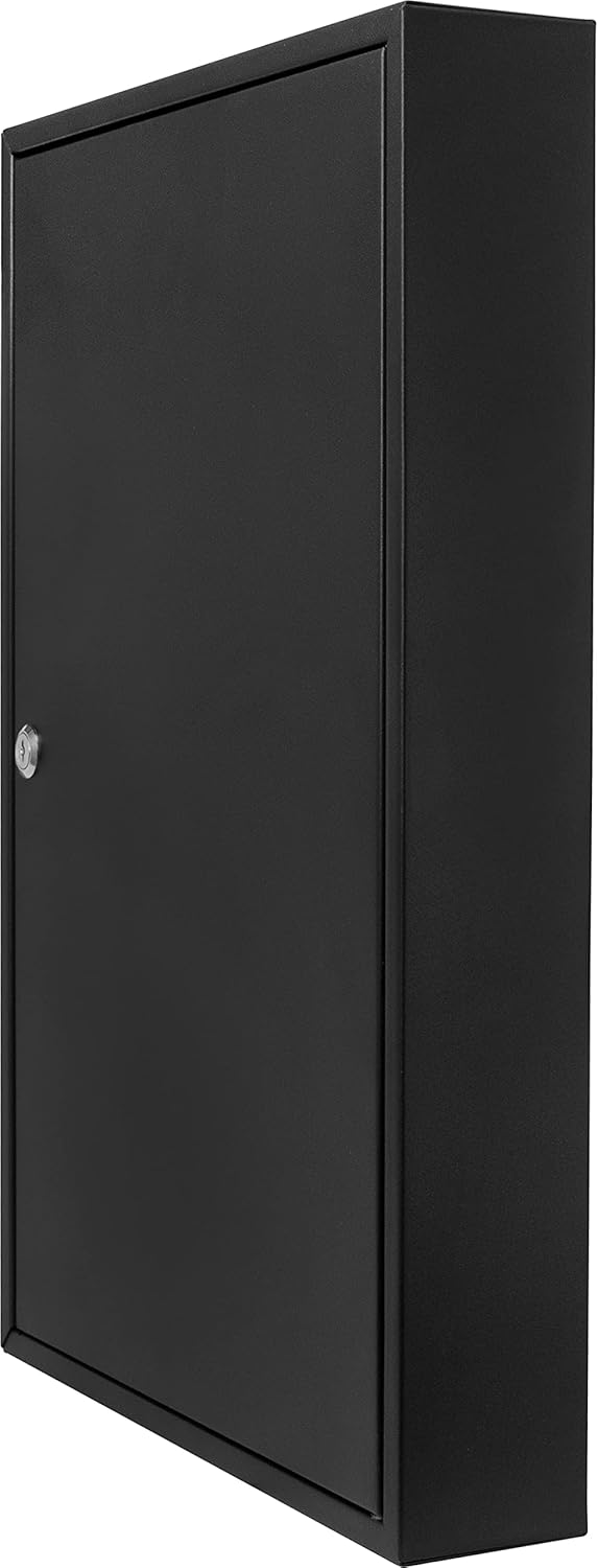Black Adjustable Key Cabinet Lock Box L598